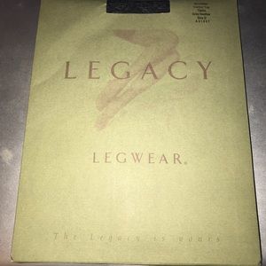 QVC Legacy Tights Gray Heather Control Top Tights Sz D (145-210 lbs/62”-72”) NEW